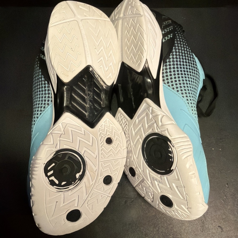 Fila Volley Zone Pickleball Women's Size 8.5 Black, Blue Sneakers #5PM00599 - Picture 9 of 10